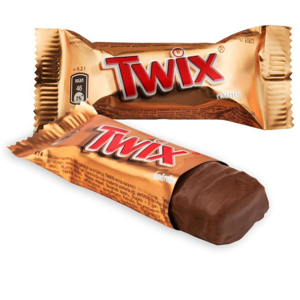 Шоколадный батончик Twix мини 184 г