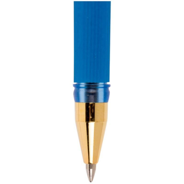 Ручка шариковая неавтоматическая MunHwa MC Gold синяя (толщина линии 0.5  мм)