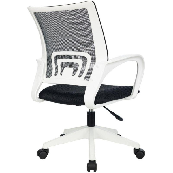 Кресло офисное Easy Chair 396W черное (сетка/ткань, пластик)