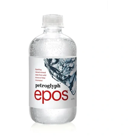 Вода минеральная Petroglyph Epos газированная 0.375 л