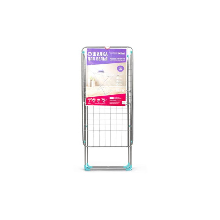 Сушилка для белья напольная складная Nika СБ2 (197x54x111 см)