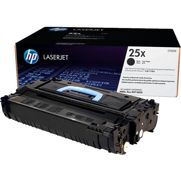 Картридж лазерный HP 25X CF325X черный оригинальный повышенной емкости