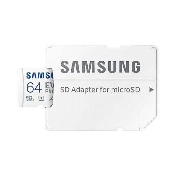 Карта памяти 64 ГБ microSDXC Samsung MB-MC64KA/APC UHS-I U1 V10 A1