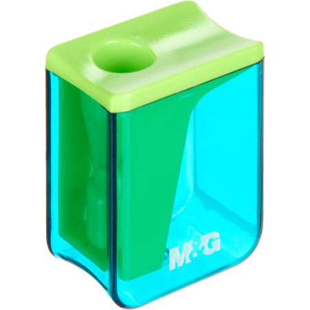 Точилка для карандашей M&G с контейнером пластиковая Точилка для карандашей M&G с контейнером пластиковая