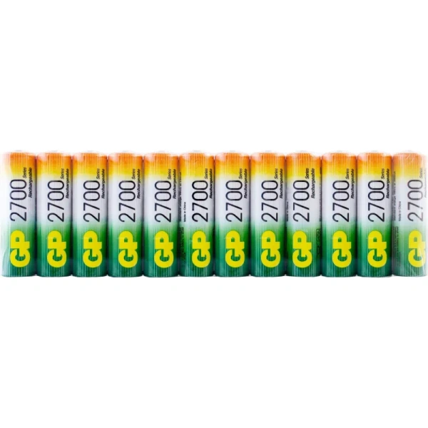 Аккумулятор AA 2700 мАч GP GP270AAHC-B12 12 штук в упаковке Ni-Mh
