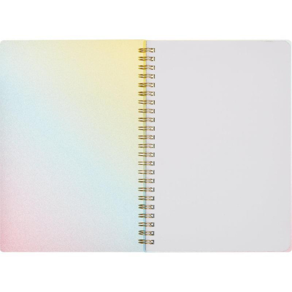 Бизнес-тетрадь Attache Selection Rainbow A5 80 листов разноцветная в  клетку на спирали (145х208 мм)