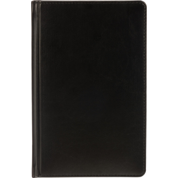 Ежедневник недатированный Attache искусственная кожа тиснение А5 160  листов чёрный