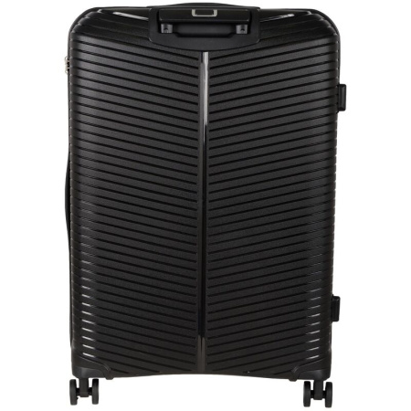 Чемодан Polar 91 литр из пластика черный (РР823) Чемодан Polar 91 литр из пластика черный (РР823)