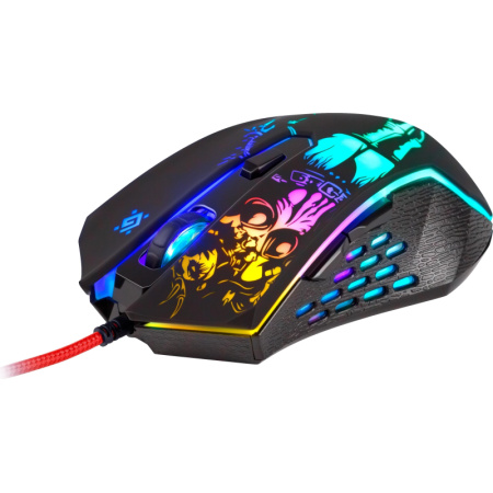 Мышь игровая Defender Sin'Sister GM-933 чёрная (52933)