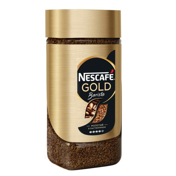 Кофе растворимый Nescafe Gold Barista Style 85 г (стекло)