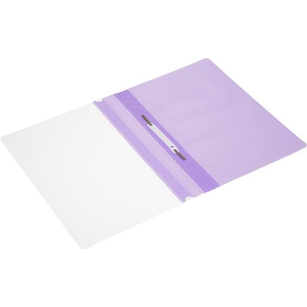 Папка-скоросшиватель Attache Economy A4 фиолетовая 10 штук в упаковке (толщина обложки 0.11 мм)