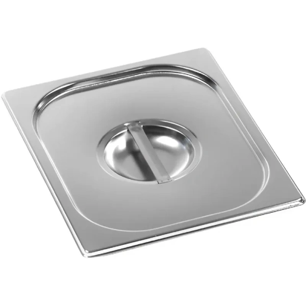 Крышка для гастроёмкости GN 1/2 32.5х26.5 см нержавеющая сталь