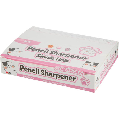 Точилка для карандашей M&G So Many Cats с контейнером пластиковая  (APSN1219)