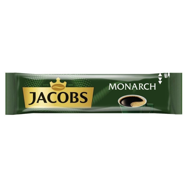 Кофе порционный растворимый Jacobs Monarch 26 пакетиков по 1.8 г