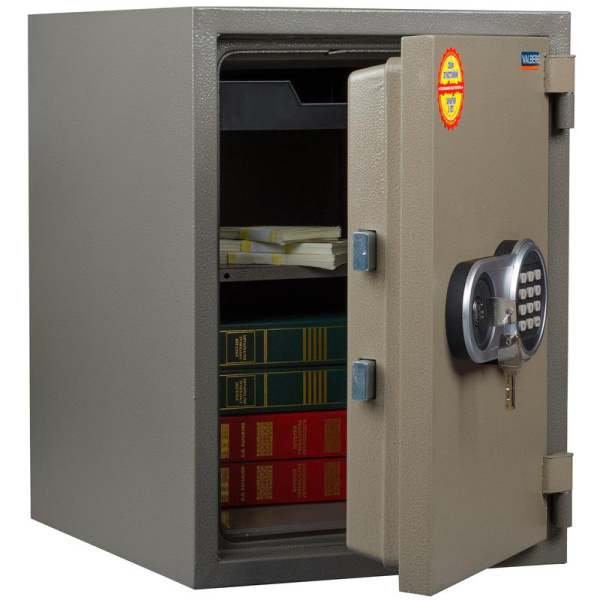 Сейф огнестойкий Valberg FRS-49 EL (ключевой и электронный замок)