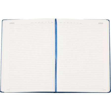 Ежедневник недатированный Bruno Visconti Megapolis искусственная кожа A4 160 листов синий (190х260 мм)