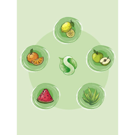 Средство для мытья посуды  Синергетик  500мл флиптоп