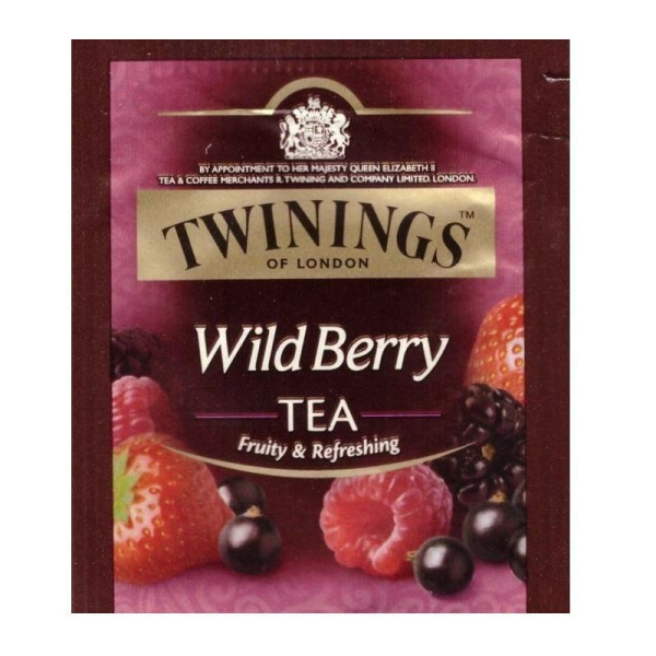 Чай Twinings Wild Иerries фруктовый 25 пакетиков