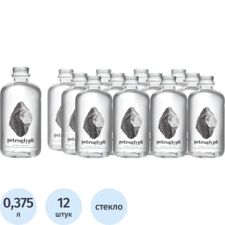 Вода минеральная Petroglyph негазированная 0.375 л