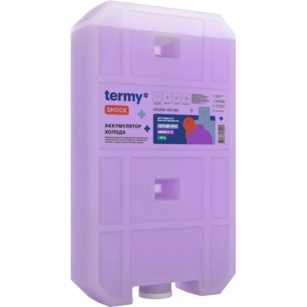 Аккумулятор холода Termy Shock 17.3х3.2х9.7 см 421 г