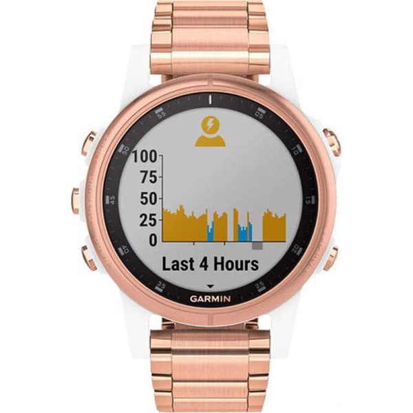 Смарт-часы Garmin Fenix 5S Plus розовые/золотистые (010-01987-11)
