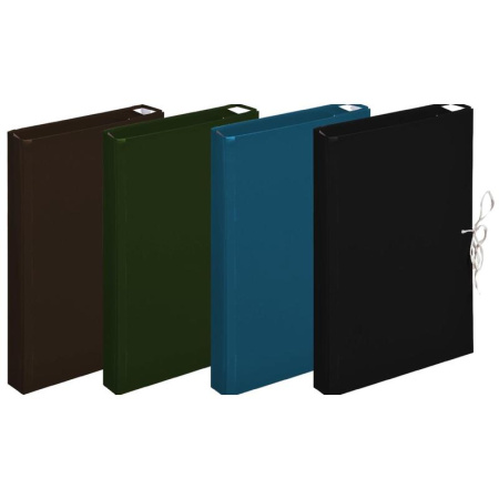 Папка архивная на 4-х завязках Эврика 40 мм (650х850 мм) картон/бумвинил  до 400 листов