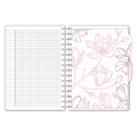 Бизнес-тетрадь Attache Selection Flower Dreams Dots A5 разноцветная 140 листов в клетку на спирали (170x205 мм) Бизнес-тетрадь Attache Selection Flower Dreams Dots A5 разноцветная 140 листов в клетку на спирали (170x205 мм)