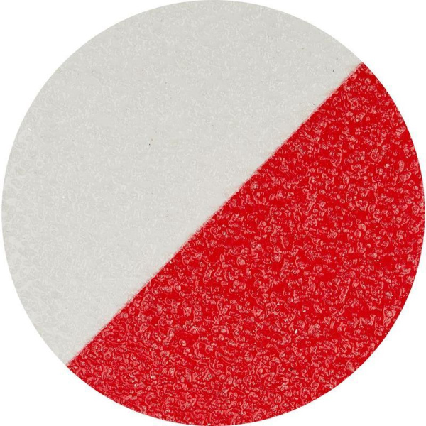 Лента противоскользящая Мельхозе 25 мм х 18.3 м красная/белая (артикул производителя M1YR025183)