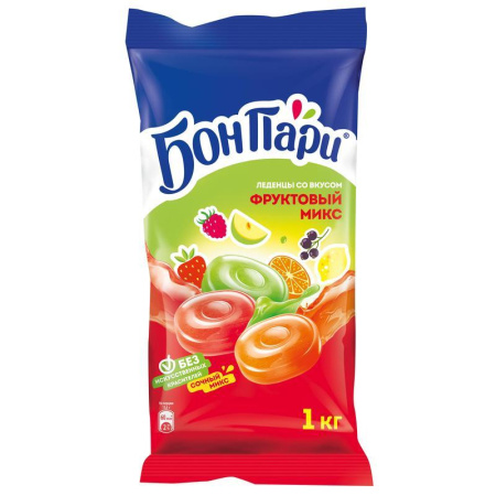 Леденцы Бон Пари ассорти (1 кг)