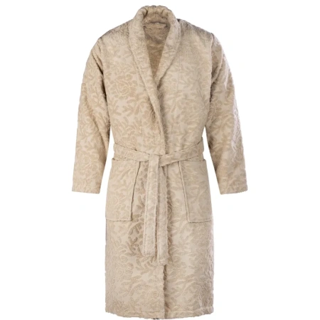 Халат махровый Комус Roesia 50-52 (L-XL) бежевый