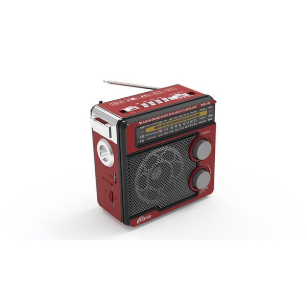 Радиоприемник Ritmix RPR-202 красный (15118466)