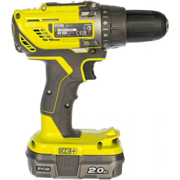Дрель-шуруповерт аккумуляторная Ryobi One+ R18DD3-120S (5133003347)