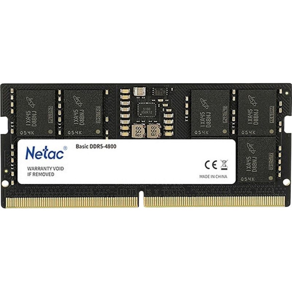 Оперативная память Netac Basic 16 ГБ NTBSD5N48SP-16 (SO-DIMM DDR5)