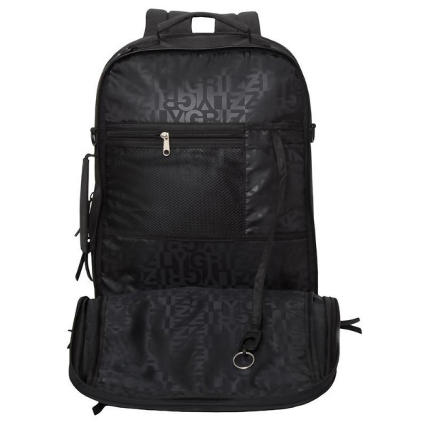 Рюкзак молодежный Grizzly черный (RU-805-11/1)