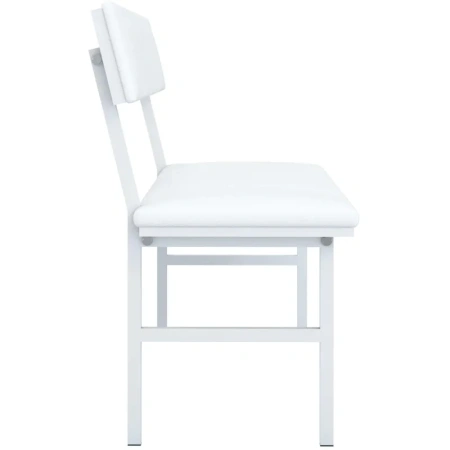 Банкетка НУМЛ-МСК БЛ/МСК-208 белая (винилискожа)