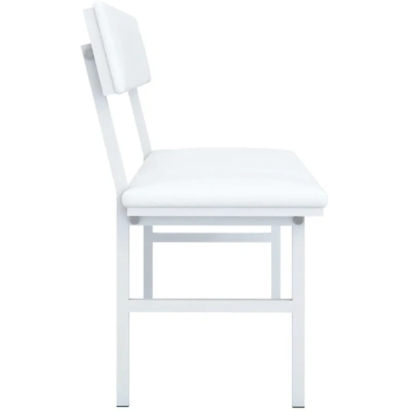 Банкетка НУМЛ-МСК БЛ/МСК-208 белая (винилискожа)