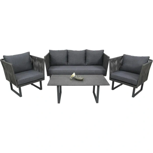 Набор мебели Стелла (антрацит/серый, 1530х680х820 мм)