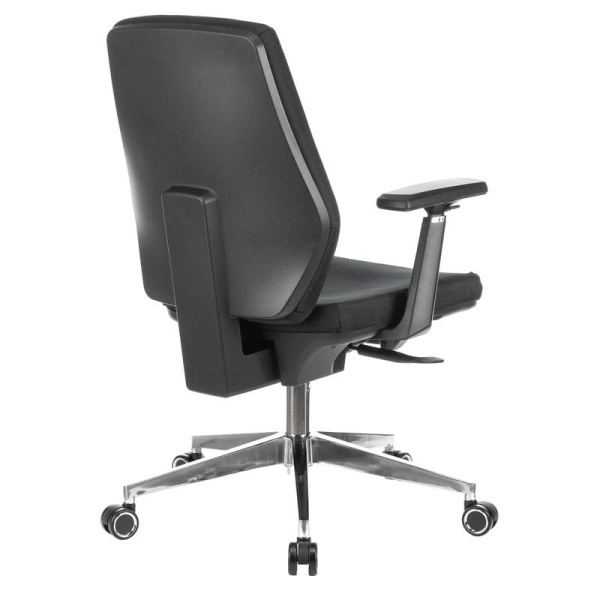 Кресло офисное Бюрократ CH-545 LUX черное (ткань, металл)