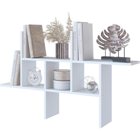 Полка настенная Сокол ПК-6 (белая, 1139х196х677 мм)