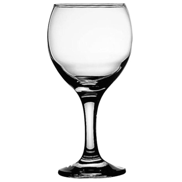 Набор бокалов для вина Pasabahce Бистро стеклянные 290 мл (12 штук в  упаковке)