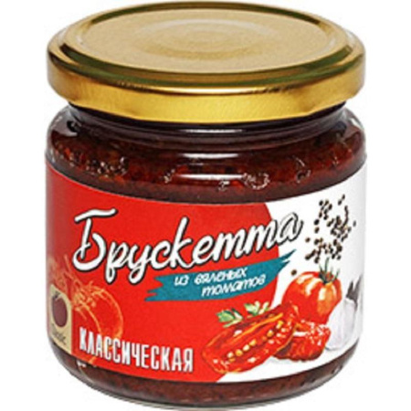 Брускетта Ecofood из вяленых томатов классическая 190 г
