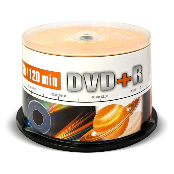 Диск DVD+R 16x Mirex Cake/50 UL130013A1B