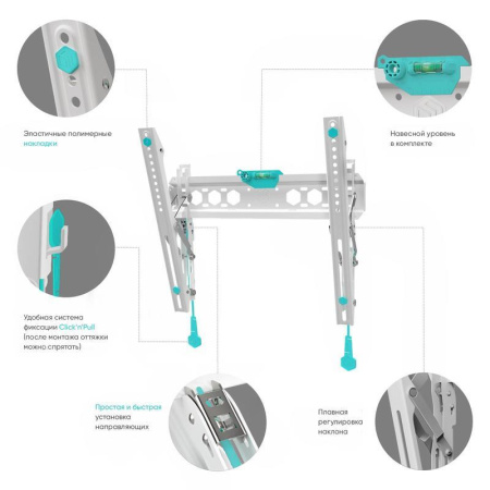 Кронштейн Onkron TM5 белый
