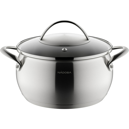 Кастрюля Nadoba Linda 2 л нержавеющая сталь с крышкой