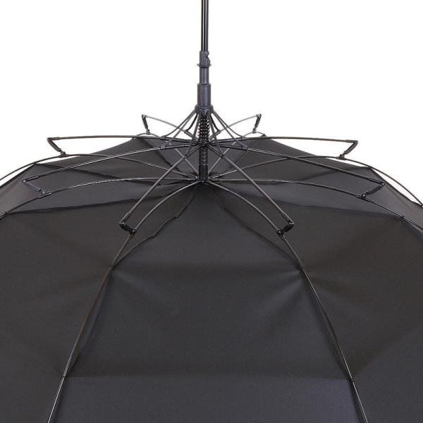 Зонт мужской Trust автомат черный (16940)