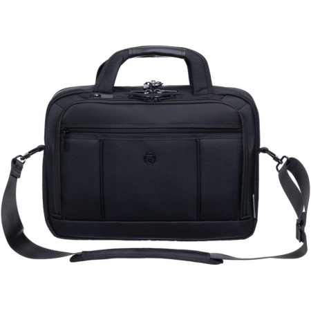 Портфель Torber Voyage черный из нейлона