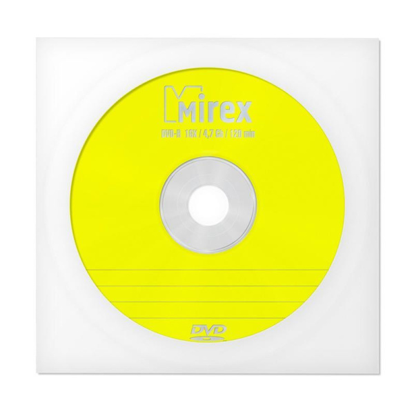 Диск DVD-R 16x Mirex /1 UL130003A1C