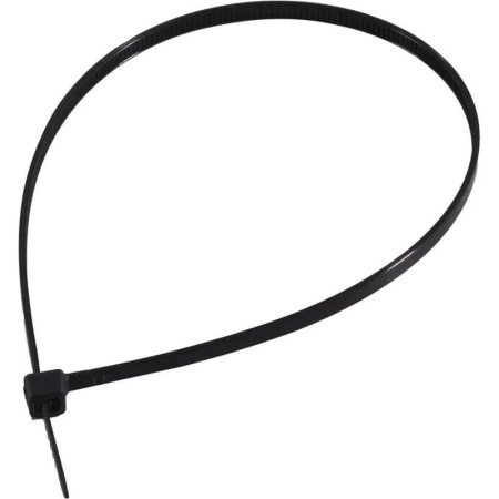 Хомут (стяжка) пластиковый Вихрь 300x3.6 мм черный 100 штук