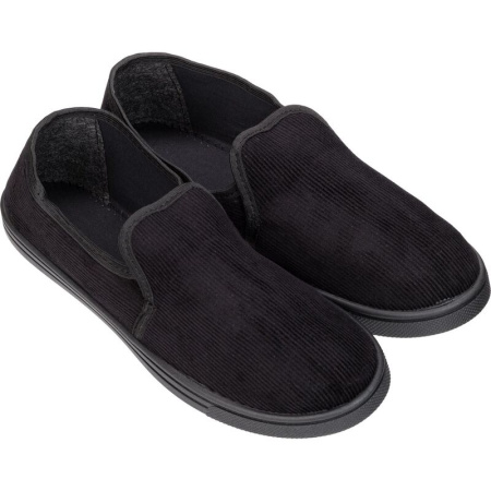 Тапочки вельветовые черные размер 38