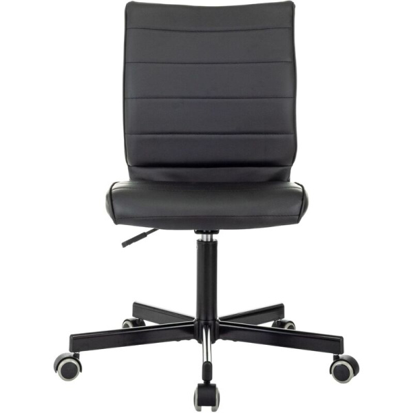 Кресло офисное Easy Chair 303 черное (экокожа, металл)